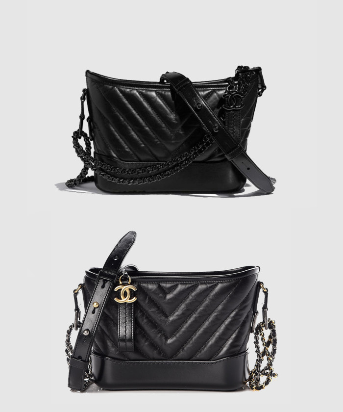 쉐브론 가브리엘 호보백 스몰 A91810 【매장-800만원대】