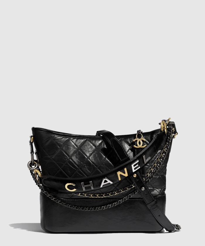 가브리엘 호보백 이니셜 스트랩 라지 AS1582 【매장-1100만원대】