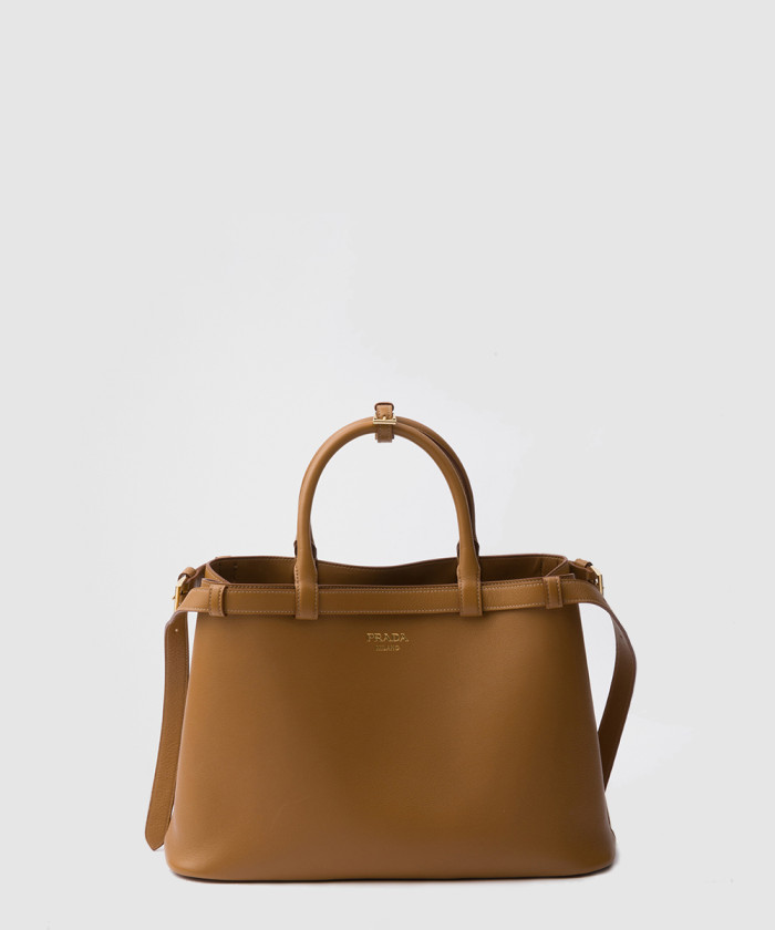 미디엄 가죽 핸드백 1BA417 【매장-590만원대】