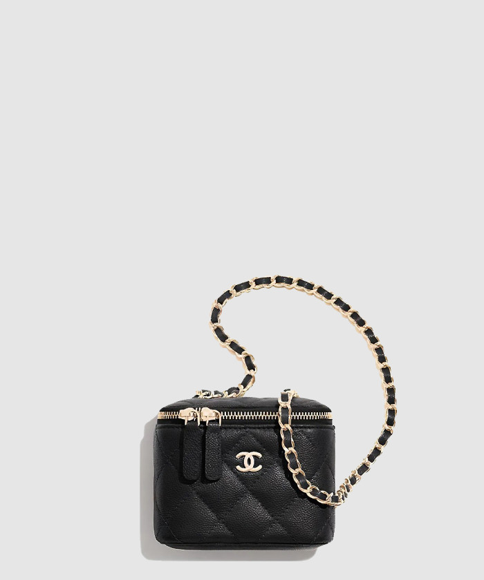 체인 클래식 스몰 코스메틱 케이스 AP1340  【매장-360만원대】