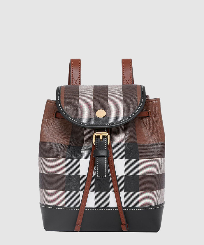 체크레더 마이크로 백팩 8058469 【매장-150만원대】