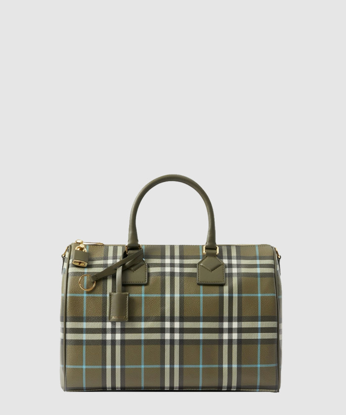 체크 미듐 볼링백 8074511 【매장-170만원대】