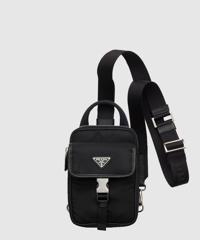 리나일론 및 사피아노 가죽 스마트폰 케이스 2ZH194 【매장-220만원대】