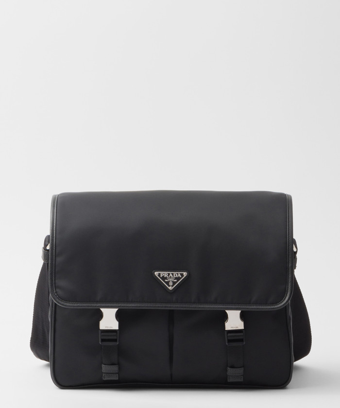 리나일론 및 사피아노 가죽 숄더백 2VD768 【매장-340만원대】