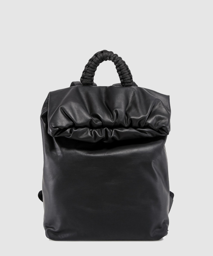 롤 탑 레더 백팩 629858 【매장-450만원대】