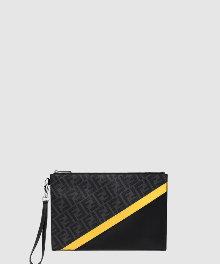 FF 로고 플랫 클러치 7N0110 【매장-100만원대】