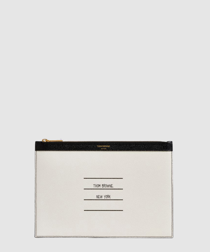 페이퍼 라벨 클러치 MAC075 【매장-110만원대】