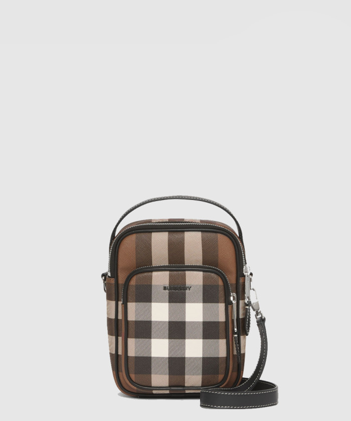 체크 레더 미니백 80491181 【매장-130만원대】