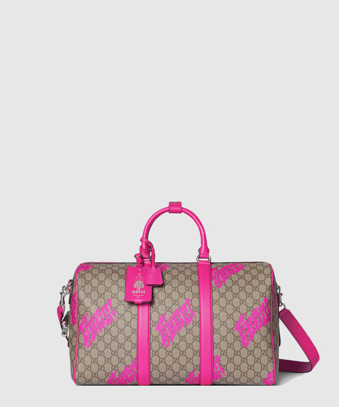 프린트가 있는 미디엄 더플백 834962 【매장-390만원대】