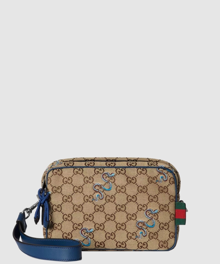 작은 자수 뱀 숄더백 817771【매장-100만원대】