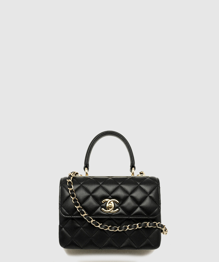 핸들 장식의 미니 플랩백 AS4654 【매장-960만원대】