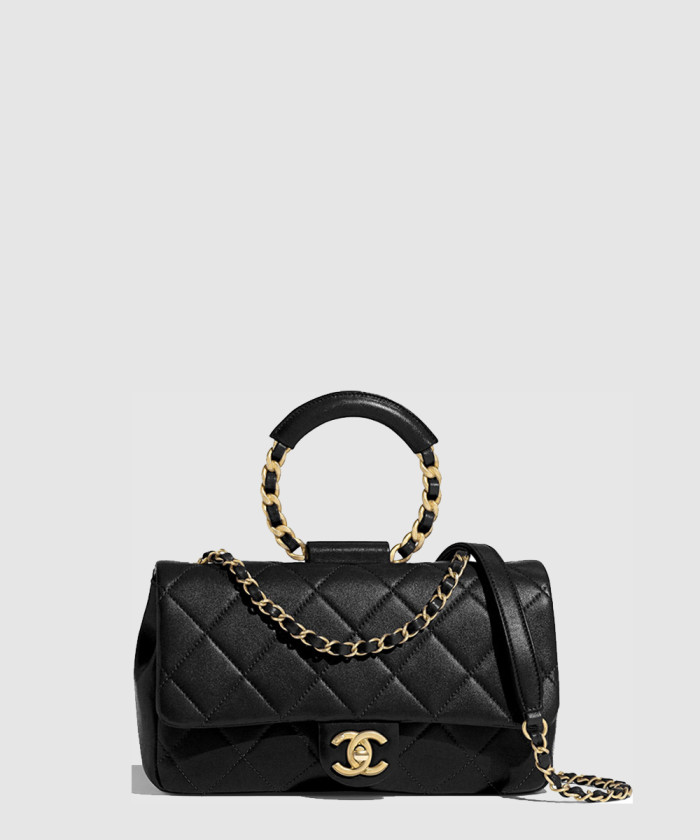 미듐 핸들 플랩백 AS1358 【매장-620만원대】