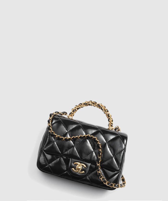 핸들 장식의 미니 플랩백 AS5032 【매장-890만원대】