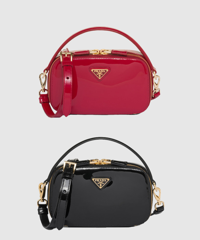 페이턴트 가죽 미니 백 1BH206 【매장-320만원대】