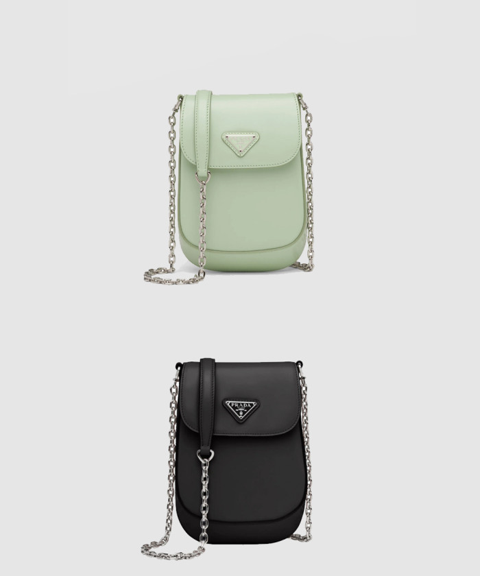 브러시드 미니 크로스백 1BH185 【매장-230만원대】