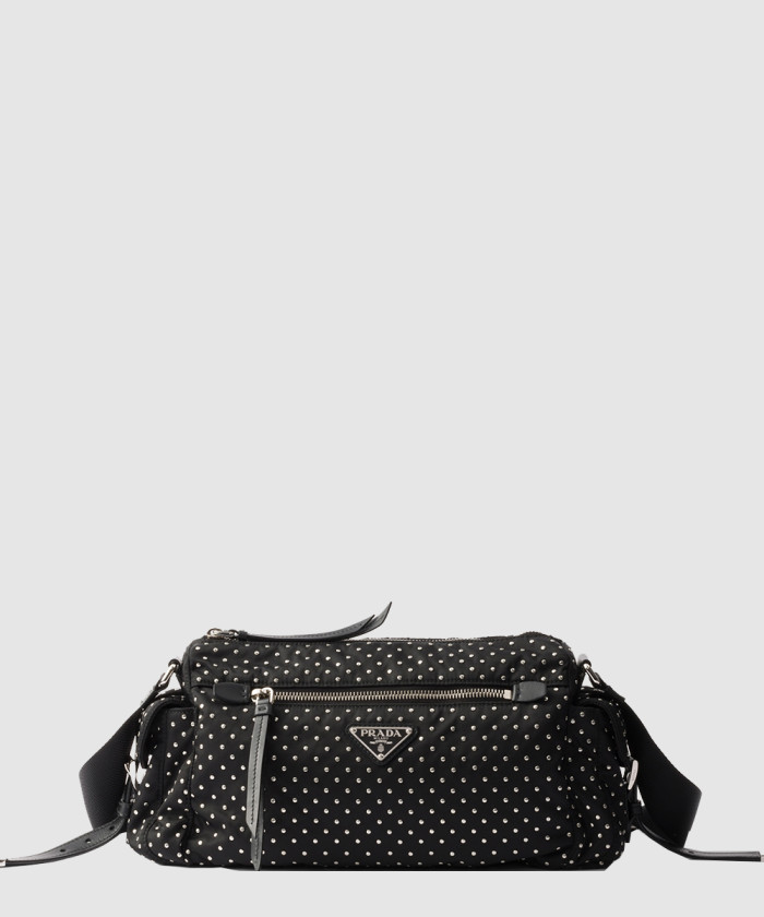 스터드 장식 리나일론백 1BC236 【매장-470만원대】