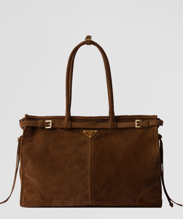 라지 스웨이드 핸드백 1BA439 【매장-430만원대】