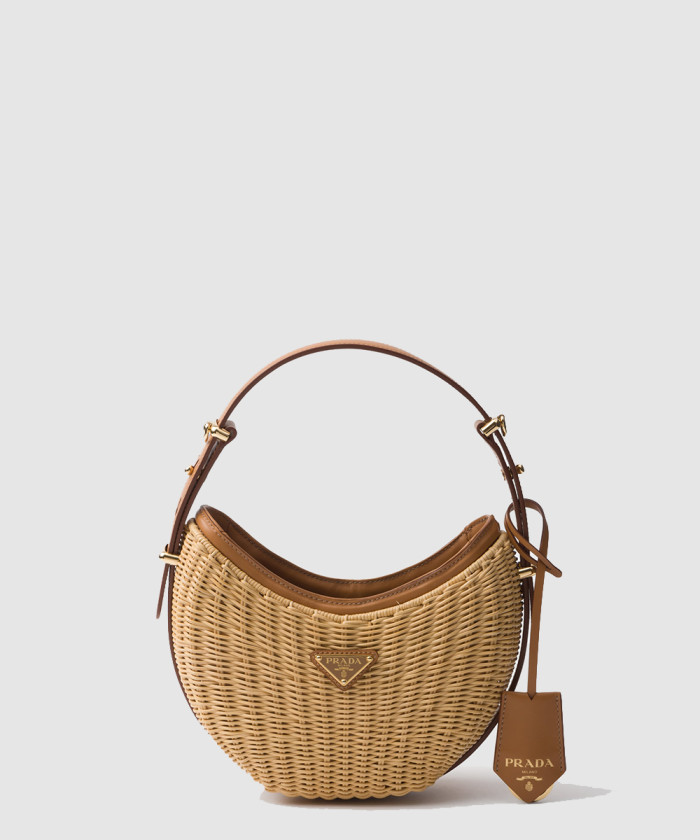 위커와 가죽 프라다 아르케 백 1BC202 【매장-340만원대】