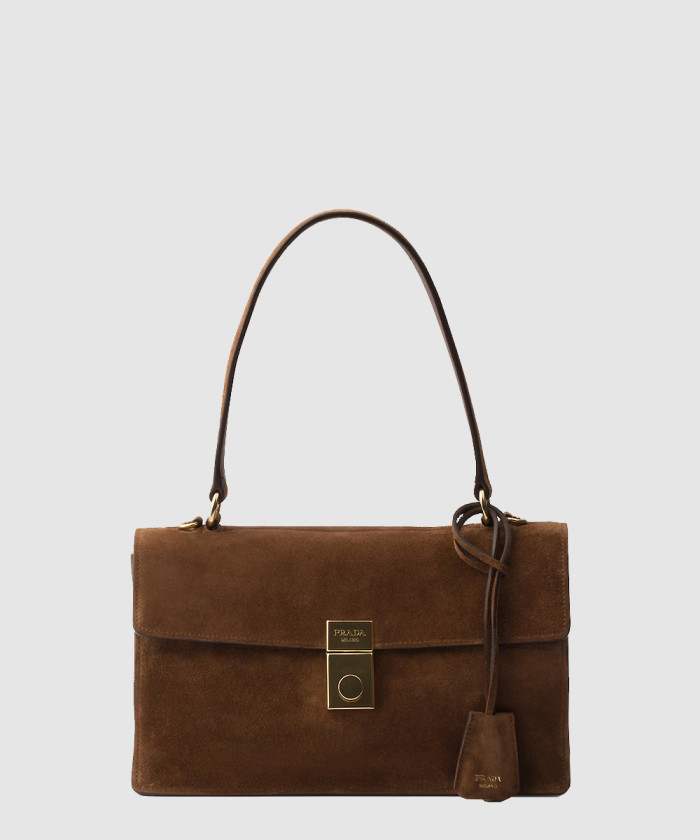 미디엄 스웨이드 숄더백 1BN023 【매장-490만원대】