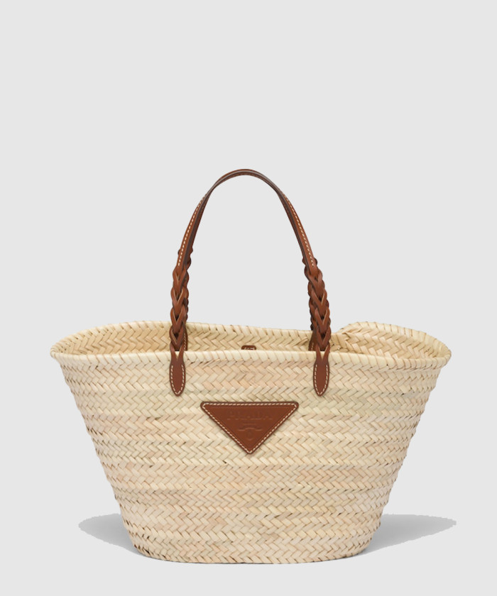 트리밍 천연 패브릭 토트백 1BG314 【매장-230만원대】