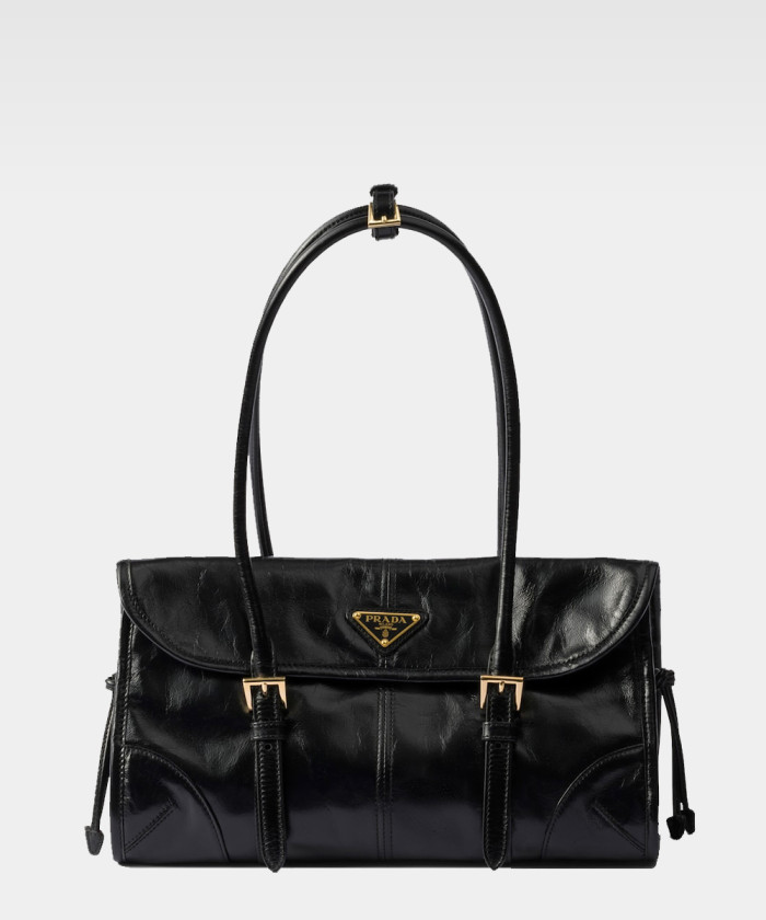 미디엄 가죽 숄더백 1BD376 【매장-390만원대】