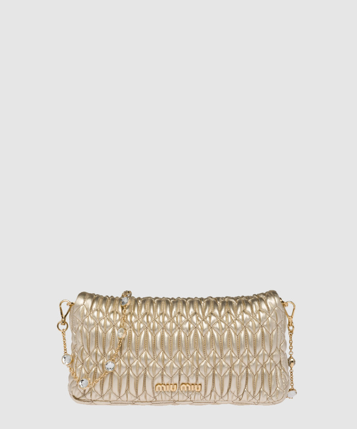 크리스탈 클로케 숄더백 5BD417 【매장-450만원대】