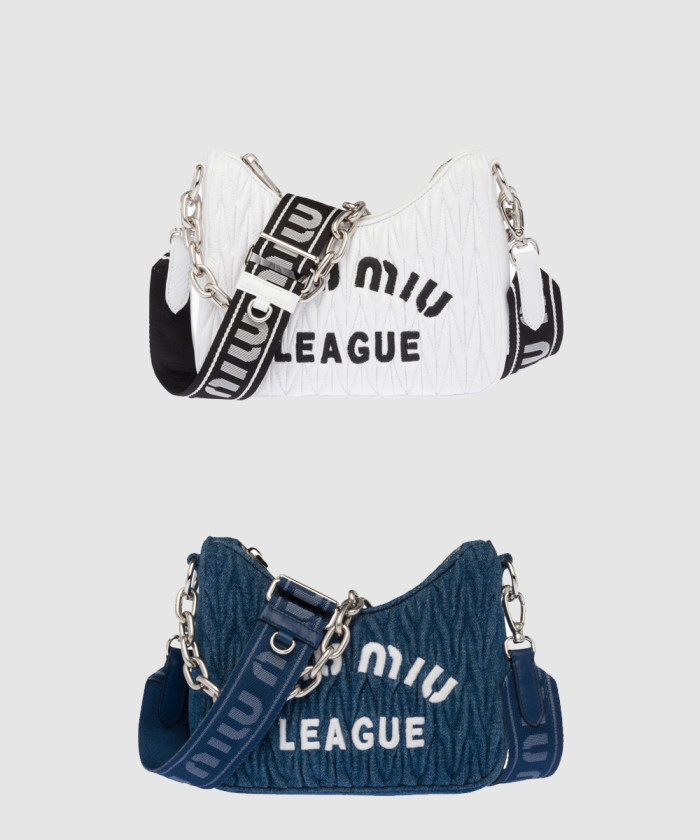 마테라쎄 데님 숄더백 5BH211 【매장-160만원대】