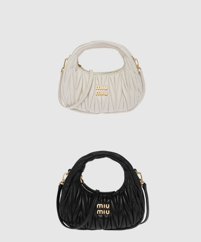 완더 마테라쎄 호보백 미니 5BP078 【매장-230만원대】