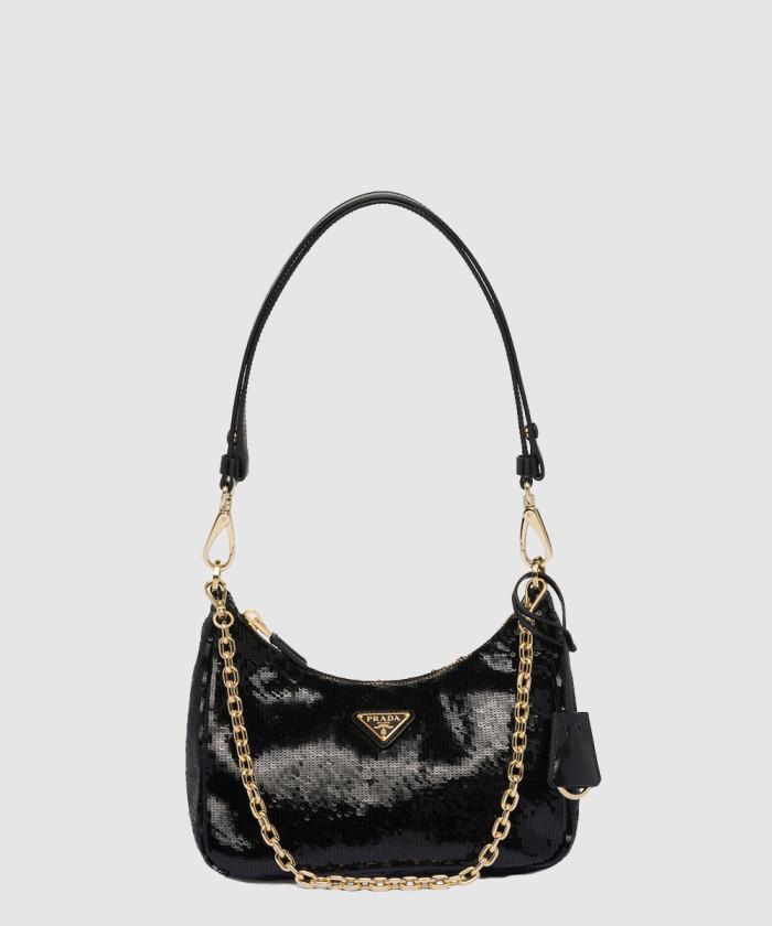 리에디션 리나일론 시퀸 미니백 1BC204 【매장-330만원대】