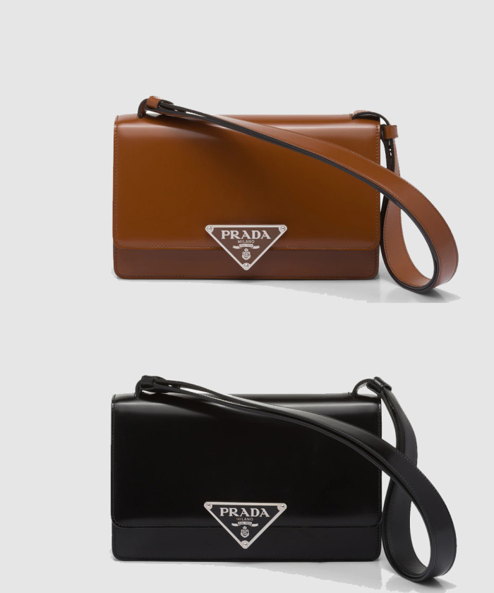 엠블럼 브러시드 숄더백 1BD321 【매장-460만원대】