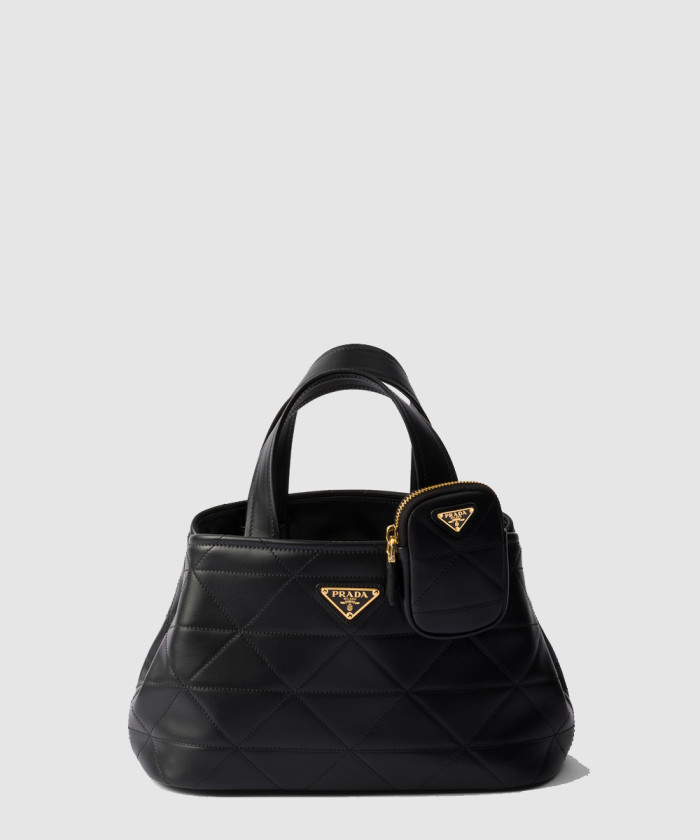 스몰 퀼팅 가죽 토트백 1BG548 【매장-530만원대】