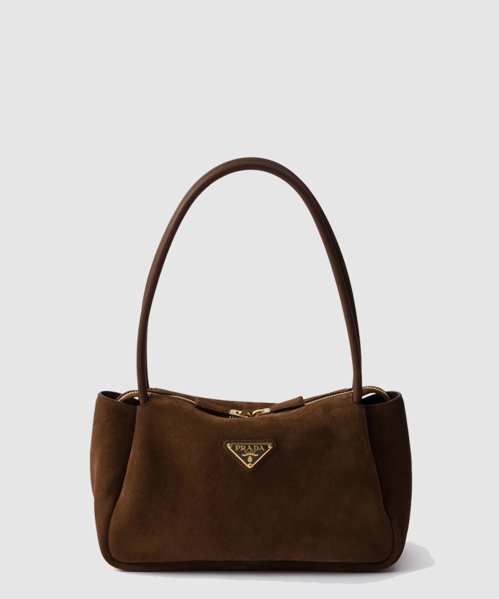 미디엄 스웨이드 숄더백 1BA444 【매장-450만원대】