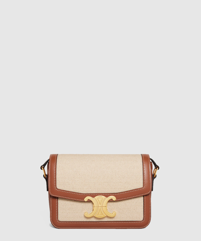 패브릭과 소가죽 클러치 188882 【매장-540만원대】