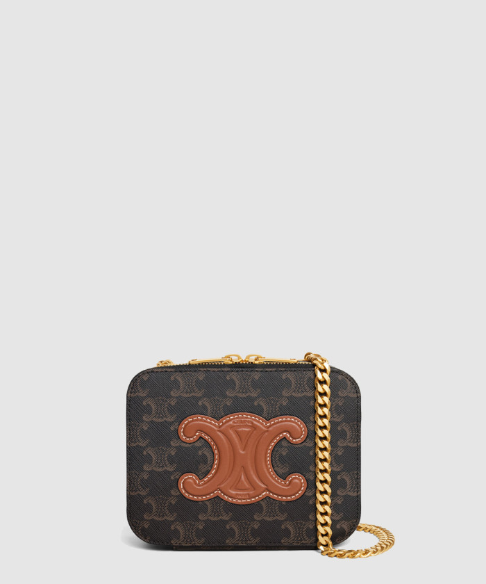 퀴르 트리오페 체인 박스 10L052 【매장-250만원대】