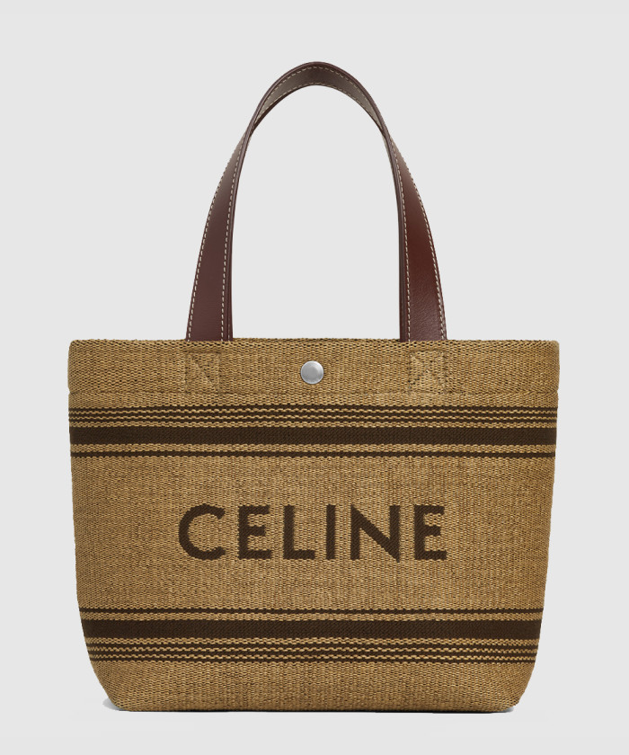 미니 카바스 라피아 효과 텍스타일 카프스킨 116992 【매장-190만원대】