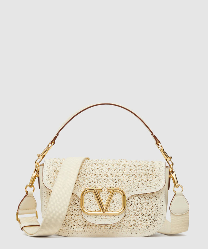 우븐 가죽 숄더백 【매장-540만원대】