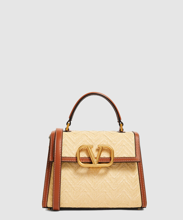 브이슬링 라피아 탑핸들백 스몰 【매장-460만원대】