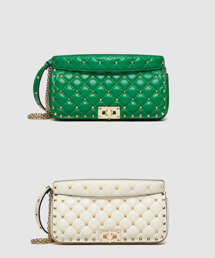 락스터드 스파이크 숄더백 【매장-340만원대】