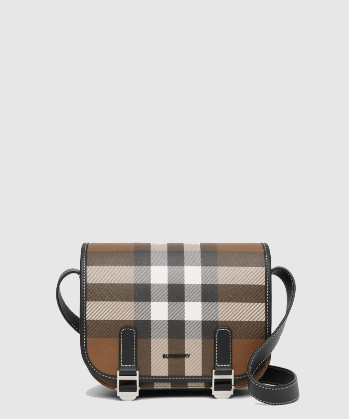 체크 프린트 메신저백 80528041 【매장-140만원대】