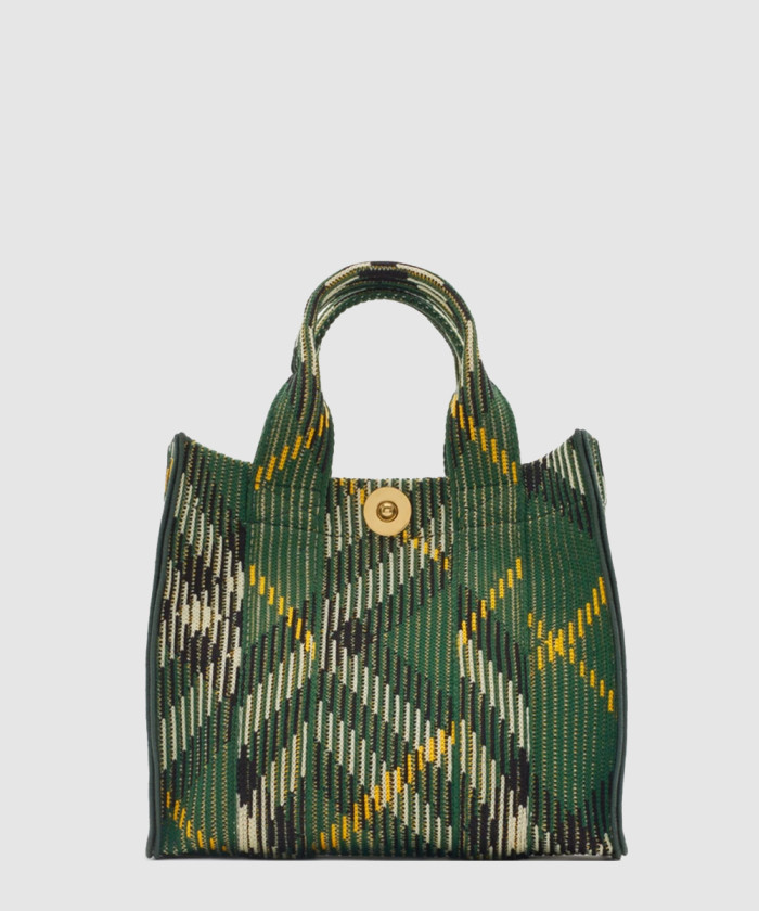 미니 체크 니트 토트 80957851 【매장-220만원대】