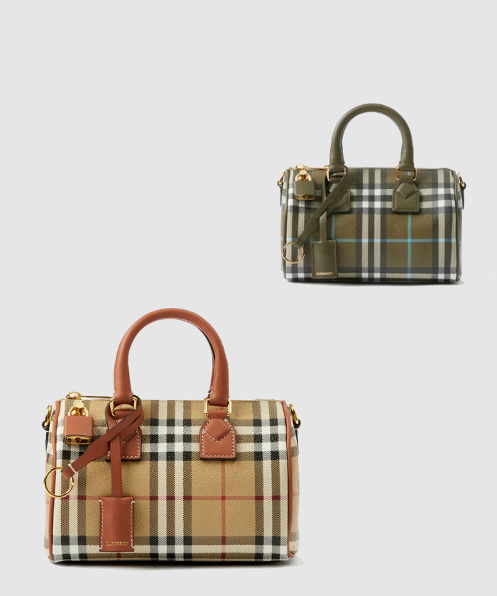 미니 체크 볼링백 80713571 【매장-190만원대】