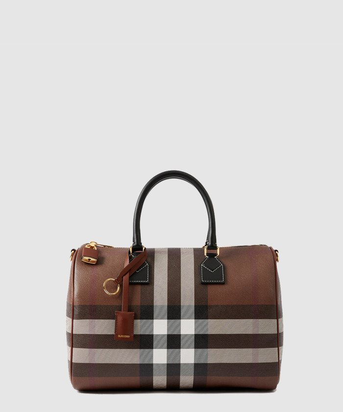 체크 볼링백 미듐 80523481 【매장-220만원대】