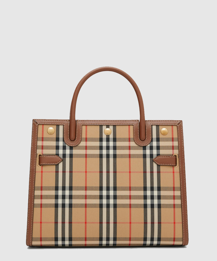 빈티지 체크 타이틀백 스몰 80252741 【매장-320만원대】