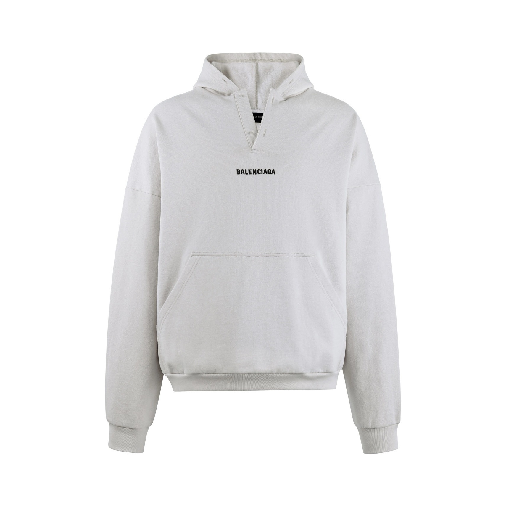 발렌시아가 로고 자수 후드티 (남녀공용)