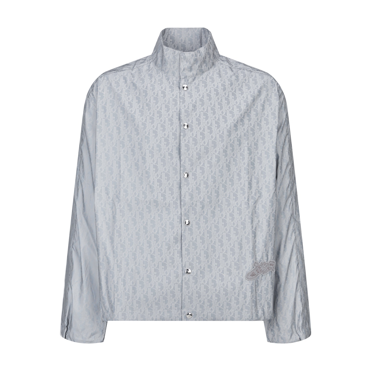 디올 실버 리플렉티브 재킷