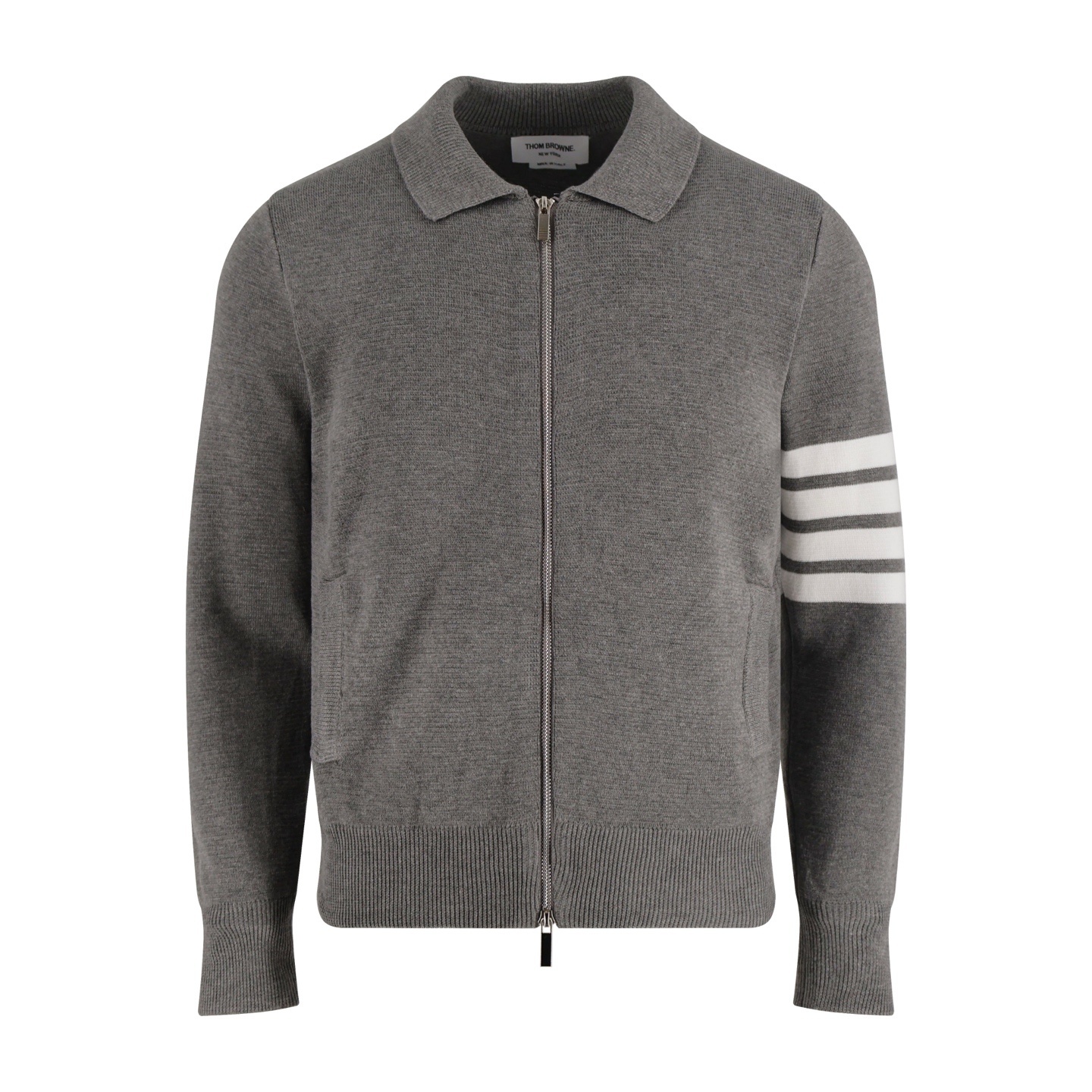 톰브라운 4줄 니트 울 지퍼 (남녀공용)