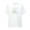 버버리 전마(기사) 로고 자수 반소매 티셔츠