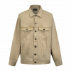 발렌시아가 카키색 자수 데님 재킷 (남녀공용)