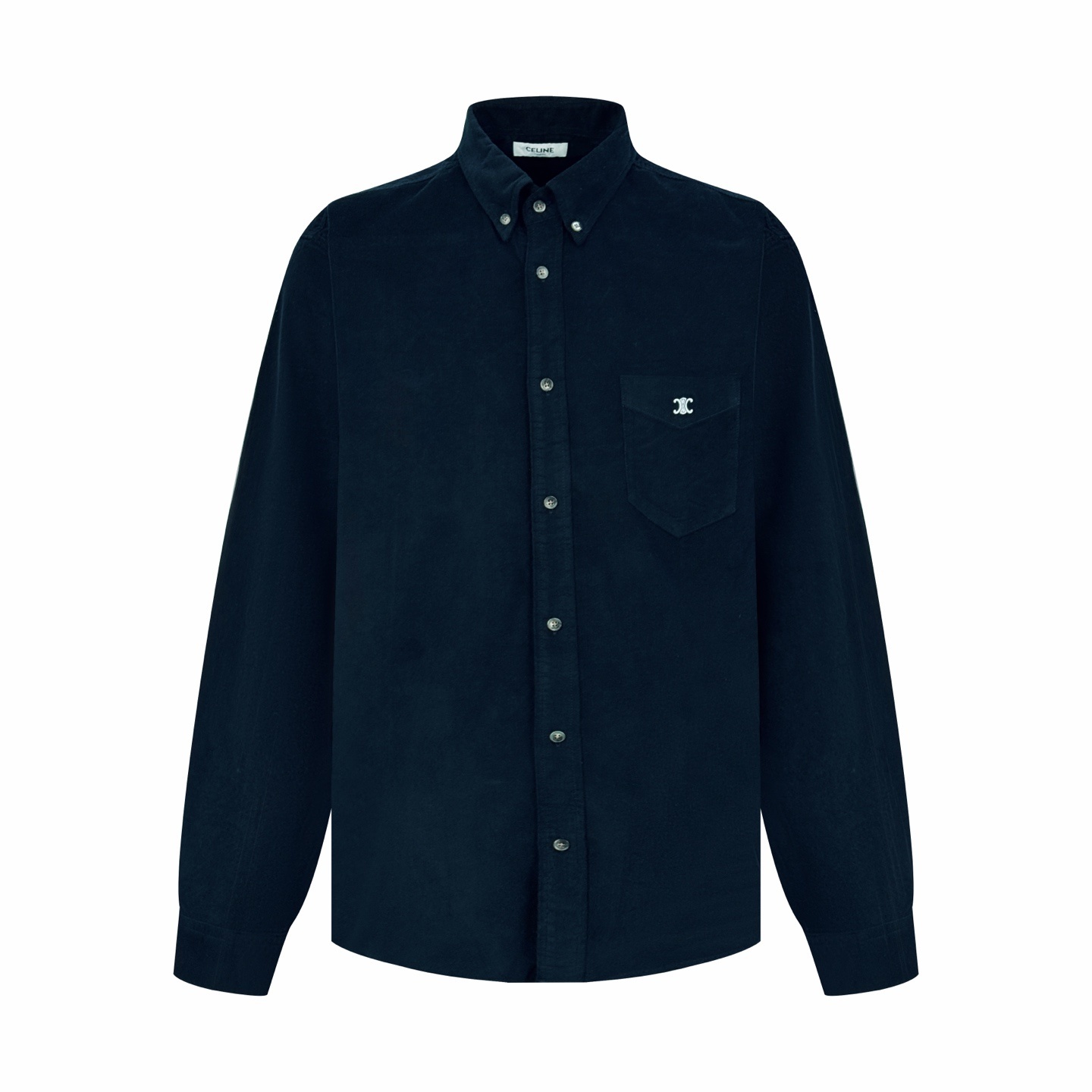 셀린느 자수 로고 셔츠