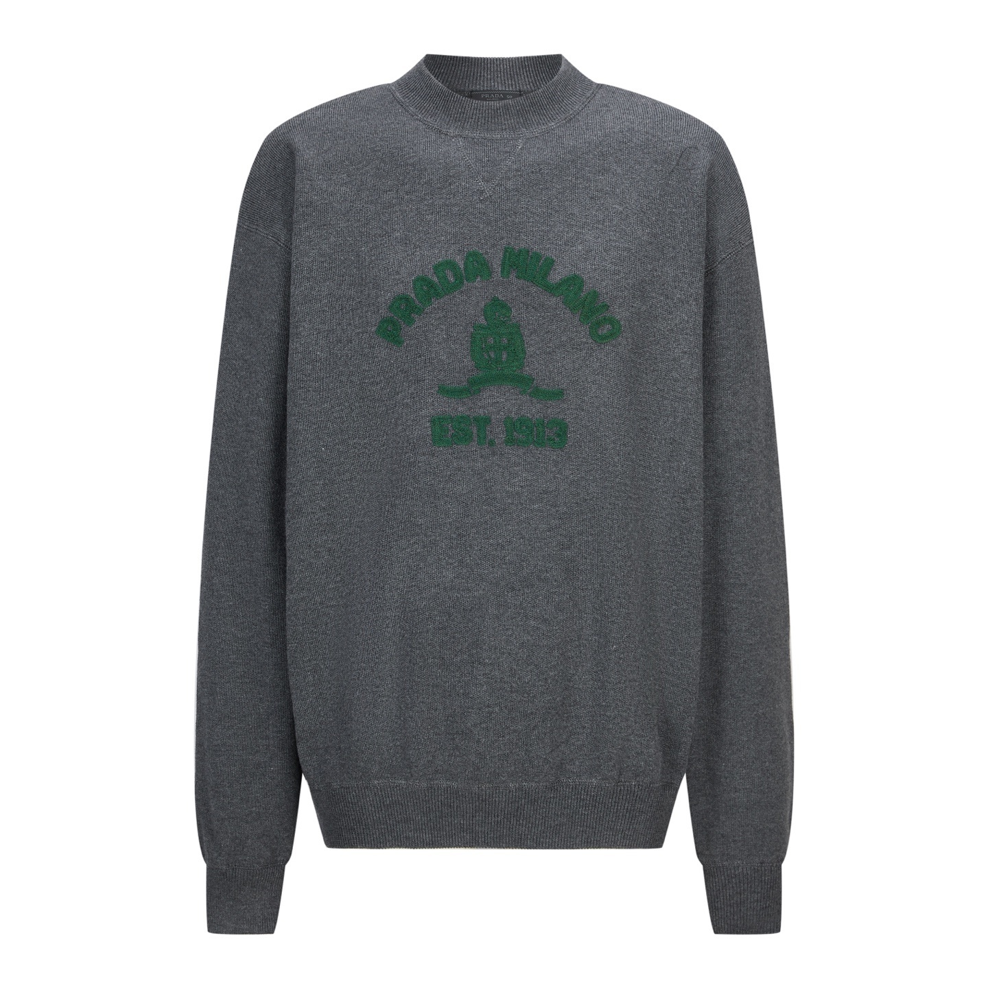 ★프라다 타월 자수 니트 스웨터